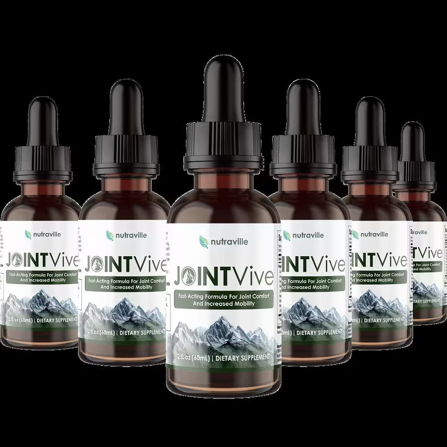 JointVive joint support supplement bottles