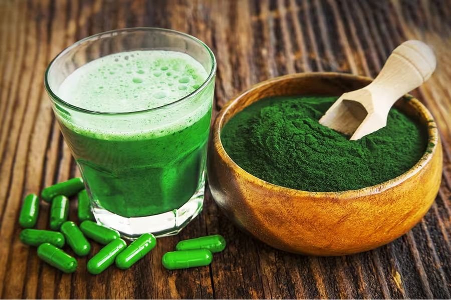 Spirulina algae